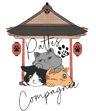 Logo de Pattes & Compagnie, pension féline à Quistinic